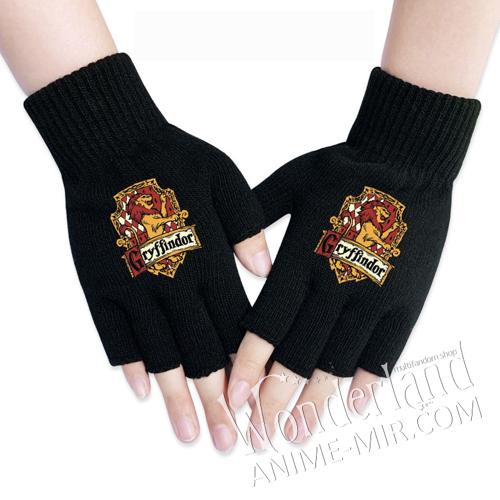 Аниме перчатки Гарри Поттер (Грифиндор)